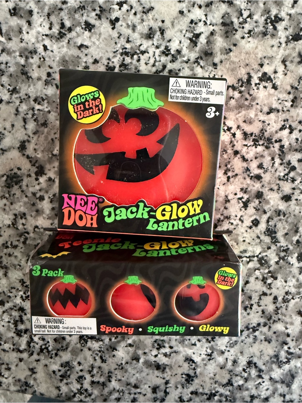 NWT Viral Halloween NeeDoh Pumpkin set bundle